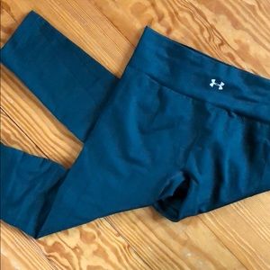 Deep Green Underarmour Compression Leggings